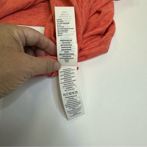 PrAna Women’s Sleeveless Hoodie in Vibrant Coral, Size XS - Picture 7 of 12